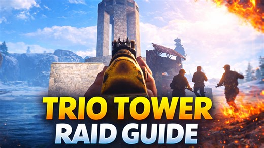 Solo raid adventure: Raiding a unique triple tower trio base