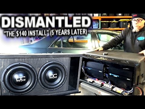 The "$140 Sound System" With Wireless Magnetic 🧲 Quick Release Sub Box 🔊🔊 Dismantled After 5 Years