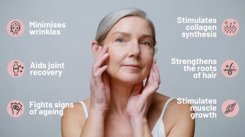 Vegan Collagen Supplements with Biotin for Hair, Skin, Nails & Joints - 2 Months Supply. Cruelty Free Plant Based Collagen Vegan, Vegetarian Collagen Booster Pills. Vegan Collagen for Women and Men