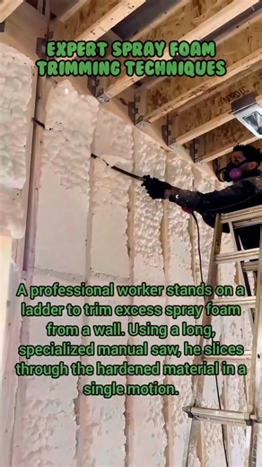 Expert Spray Foam Trimming Techniques