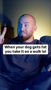 13K views · 122 reactions | Dog get fat, human take dog on walk, human feed dog less food, dog lose weight | Cole DaSilva | Facebook