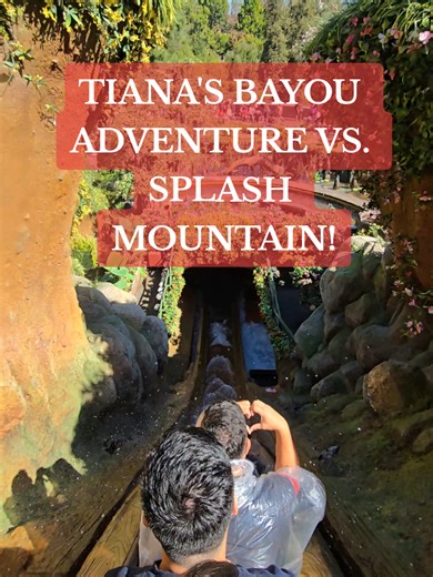 What do you think!? I think Tiana's has such better set designs even tho I still think the laughing place was better on Splash! Do you miss Splash? #tianasbayouadventure #splashmountain #disneyland #disney #disneyparks