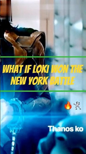 ''If Loki Won the Battle of New York... This Happened🙄💥'' #shorts