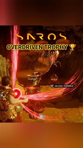 How to get the OVERDRIVEN Trophy in SAROS (Easy Guide) 🔥🏆