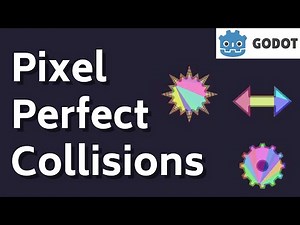 Pixel-perfect collisions on sprites in Godot