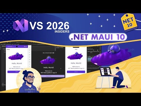 .NET 10 RC | Visual Studio 2026 Insiders: Complete Configuration Guide for .NET MAUI 10