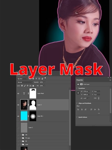 Layer Mask အသုံးပြုနည်း - Photoshop Tutorial