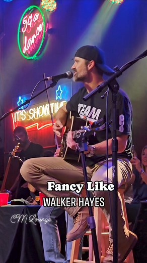 5.8K views · 41 reactions | FANCY LIKE - WALKER HAYES #originalvideo #livecountrymusic #liveacoustic #walkerhayes #fancylike #originalsound #soloacoustic #coyotejoes #honkytonkbar #fbreelspost | The Country Music Lounge | Facebook