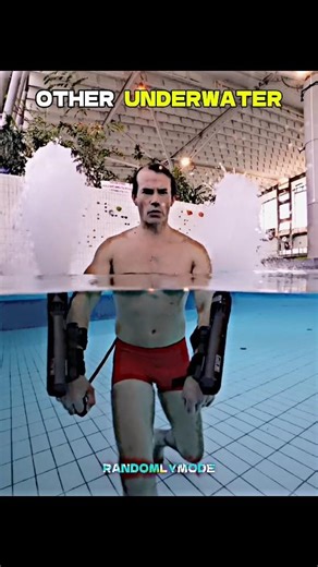 Normal underwater vs this man 🥶
