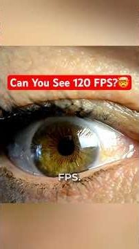 How Many FPS Can The Human Eye Actually See?