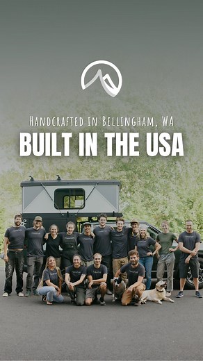 Every Hiatus Camper is built start to finish in Bellingham, Washington. Not shipped in from overseas. We believe building close to home makes a difference you can feel. By keeping our production local, we manage quality through every step of the process. We source U.S. materials, hand-build each camper, test weatherproofing in real PNW conditions, and complete every install in our own shop. Building in Bellingham allows our team to inspect, test, and adjust in real time instead of relying on mas