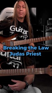 6.2K views · 201 reactions | Here's a quick lesson to "Breaking The Law" by Judas Priest! 蘭 #guitarzoom #guitarist #guitarplayer #judaspriest #breakingthelaw | Steve Stine Guitar | Facebook
