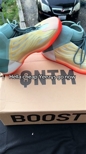 #dealsforyoudays #summerturnup #yeezyqntm #yeezy get your Yeezy’s now while they’re cheap going fast don’t regret not picking up one of or many of the color ways that they still have left in stock run