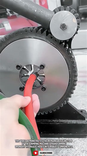 Reliable Hydraulic Hose Connector Installer Tool #tool #wow #tooltechnology