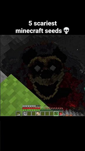 Minecraft Scariest Seeds Moment