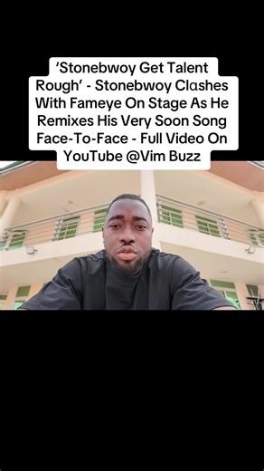 Stonebwoy and Fameye's Live Remix Performance