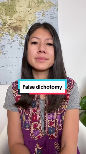 Breaking down what a false dichotomy is, and why it doesn’t serve us #falsedichotomy #compassion #collectivehealing