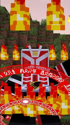 Kamen Rider Wizard Henshin in Minecraft Java 1.18.2 #minecraft #mod #shorts #kamenriderwizard