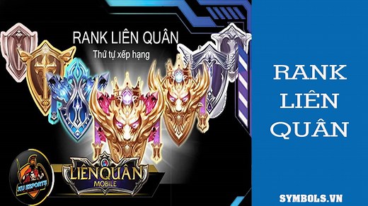 Các Rank Trong Liên Quân 2025 [Các Hạng Từ Thấp Đến Cao]