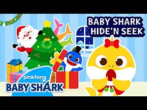 Christmas Hide and Seek with Shark Family | Christmas Songs | Holiday Special | Baby Shark Official