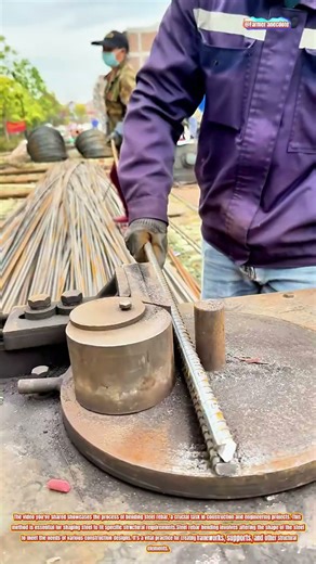 The Art of Steel Rebar Bending