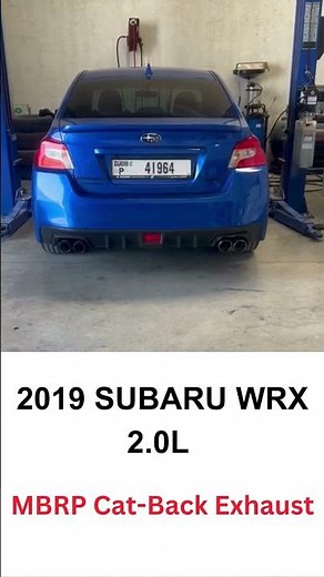 2015 - 2021 SUBARU WRX / MBRP Armor Pro Catback Exhaust System