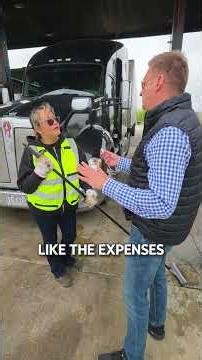 She makes 100K a year hauling steel! #trucking #femaletrucker #truckdriver #flatbed #opendeck