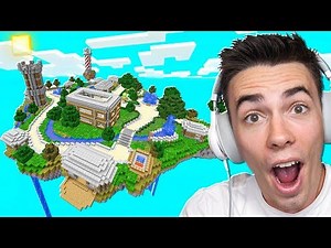 I'M EXPANDING THE ISLAND over WOJANOWICE in Minecraft!