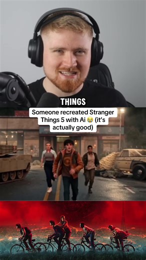 This was impressive 😂 #strangerthings #tvshows #fyp