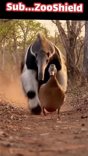 Hedgehogs Hero Save Ducks from an Anteater!