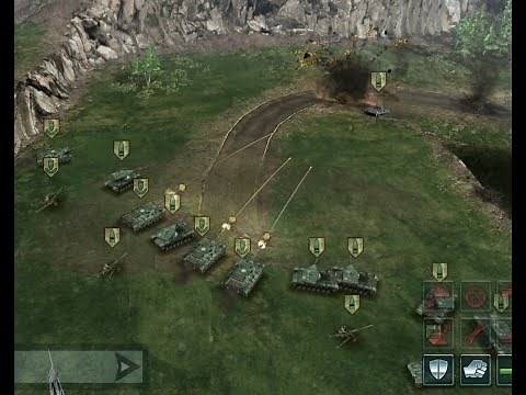 US Conflict Gameplay - ACTIONS & IMPENETRABLE LINE OF DEFENSE!! (Mission 2 Map)