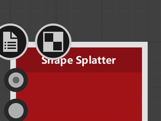 Substance 3D Designer(SD) Shape Splatter 节点参数解释