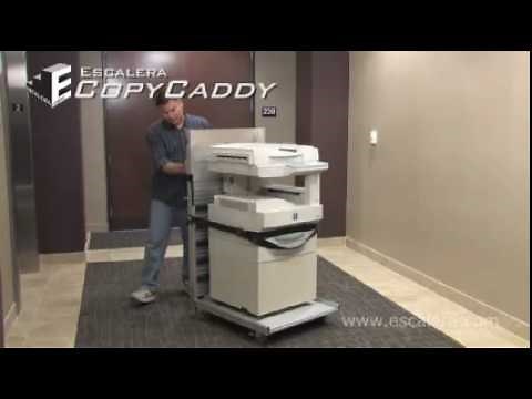 Escalera CopyCaddy (TM) moving large copy machines