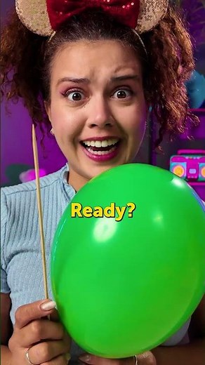 Pierce a BALLOON Without Breaking It! 😱