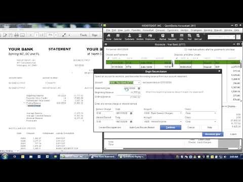Reconciling Your Bank Statement in QuickBooks (Part 1 of 2)