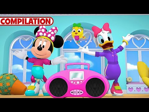 Minnie's Bow-Toons! 🎀 | NEW 15 Minute Compilation | Part 4 | Party Palace Pals | ‪@disneyjr‬