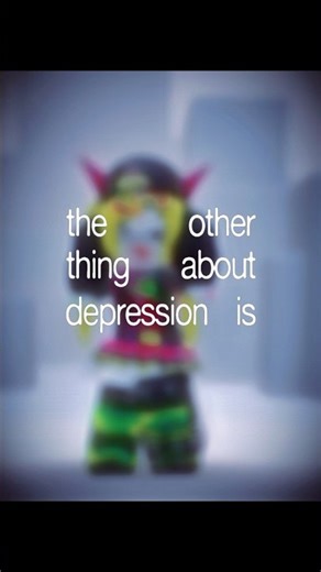 What depression can be || vent ||#roblox #mentalhealth #robloxedit #depression
