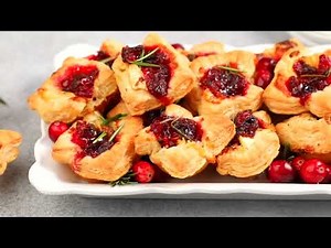 How to Make Cranberry Brie Bites