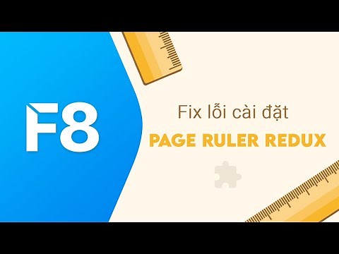 Khắc phục lỗi cài đặt Page Ruler Redux
