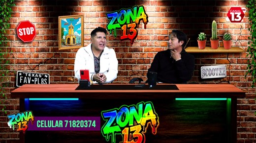 🔴 EN VIVO – ZONA 13 ¡Hey Uyuni! 🙌 Ya estamos EN VIVO con el estreno del programa ZONA 13, un espacio nuevo hecho para la juventud, para la calle y para todo lo que pasa en nuestra ciudad. Participa a través de mensajes o llamadas al Celular: 71820374 - 72408262 WhatsApp Directo: http://wa.me/59171820374 WhatsApp Directo: https://wa.link/qddvxu Aquí hablamos claro, sin vueltas y sin tanta formalidad, pero tocando temas urbanos juveniles, información de interés social y lo que realmente importa 