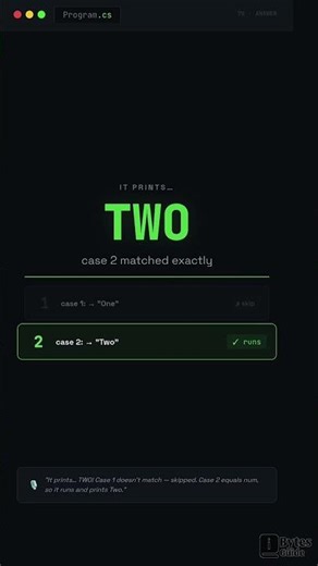 Top SWITCH Use Cases in C# You MUST Know 🔥