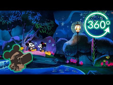 360º Ride on Mickey & Minnie's Runaway Railway