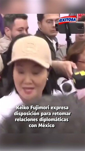🔴🔵Keiko Fujimori expresses her willingness to resume diplomatic relations between Peru and Mexico