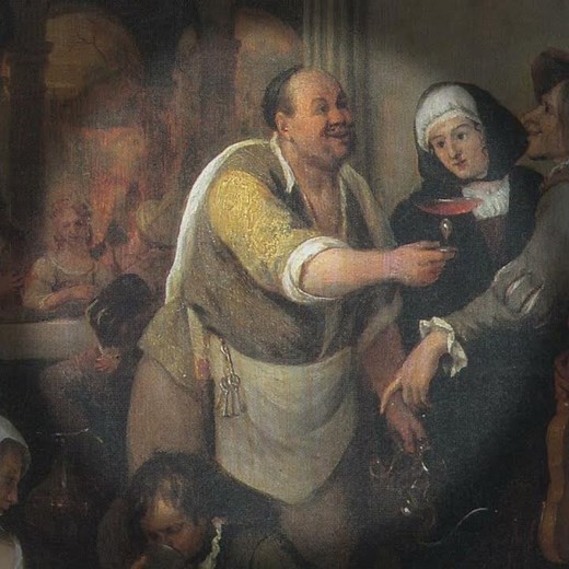 【1分deフェルメール展㉘】ヤン・ステーン《カナの婚礼》（1674-78年頃 ドレスデン国立古典絵画館）
