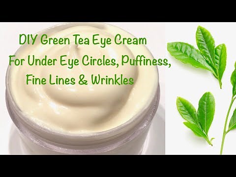 Green Tea Firming & Repairing Eye Cream / Clear Dark Circles / Reduce Puffy Eyes & Wrinkles
