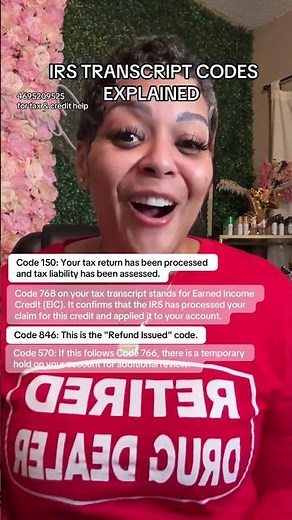 IRS Transcript Codes Explained 🚨 Code 846 Means Your Refund Is Coming