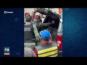 Após agredir funcionária e enfrentar policiais, dono de loja é preso em Caruaru |#FatoNovo |TV NOVA