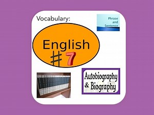 Vocabulary: English # 7