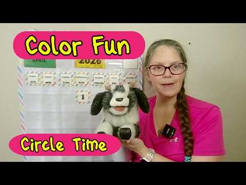 12-Minute Circle Time | Color Fun | April 1