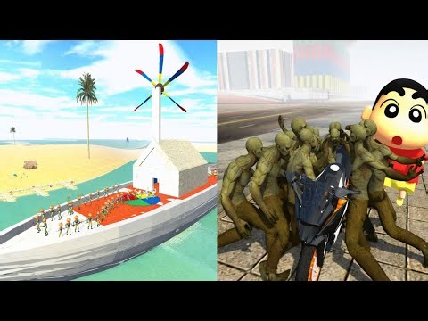 বাংলাদেশের এক বিশাল জাহাজ 🚢এখন আমাদের শহরে 😱 Indian Bike Driving 3D 